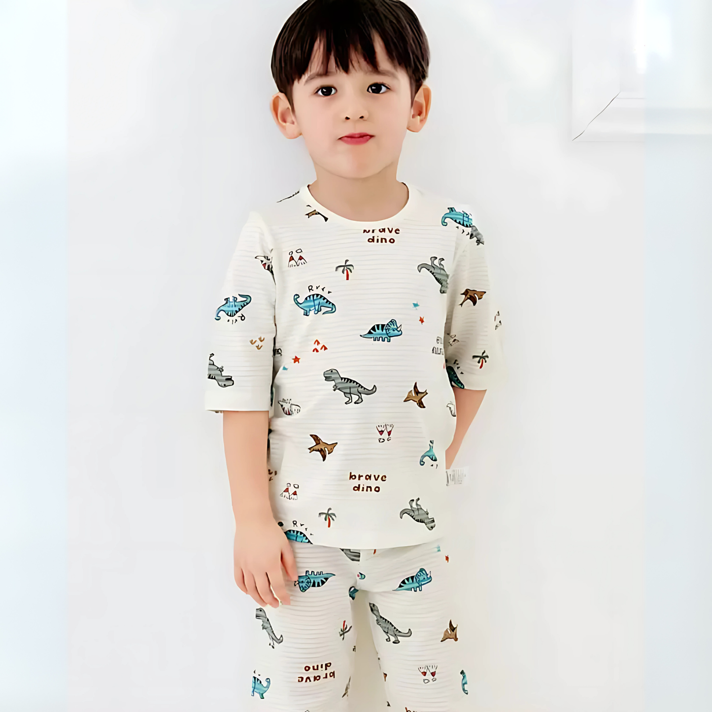 Dino Summer Knit Lounge Set