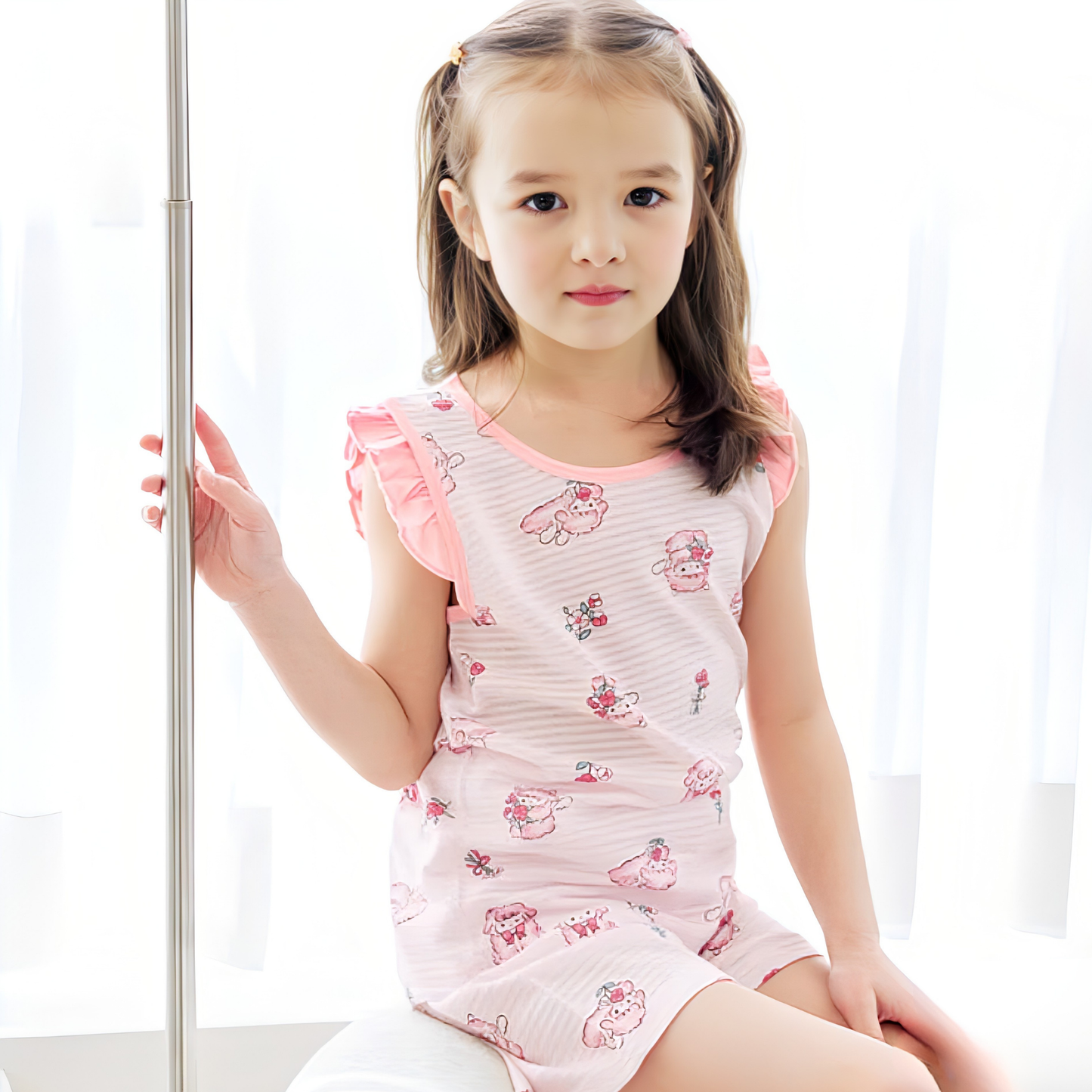 Little Lamb Summer Knit Lounge Set