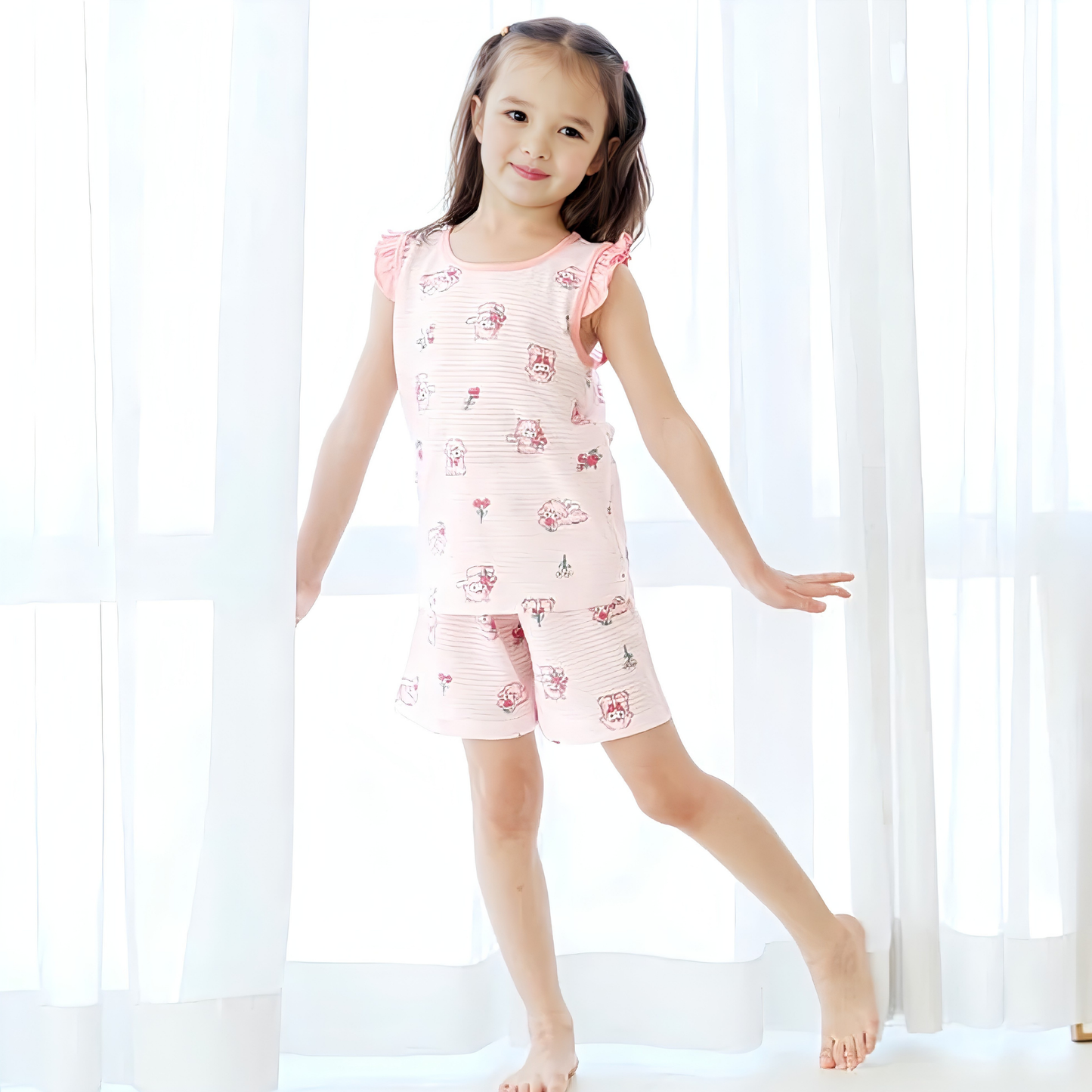 Little Lamb Summer Knit Lounge Set