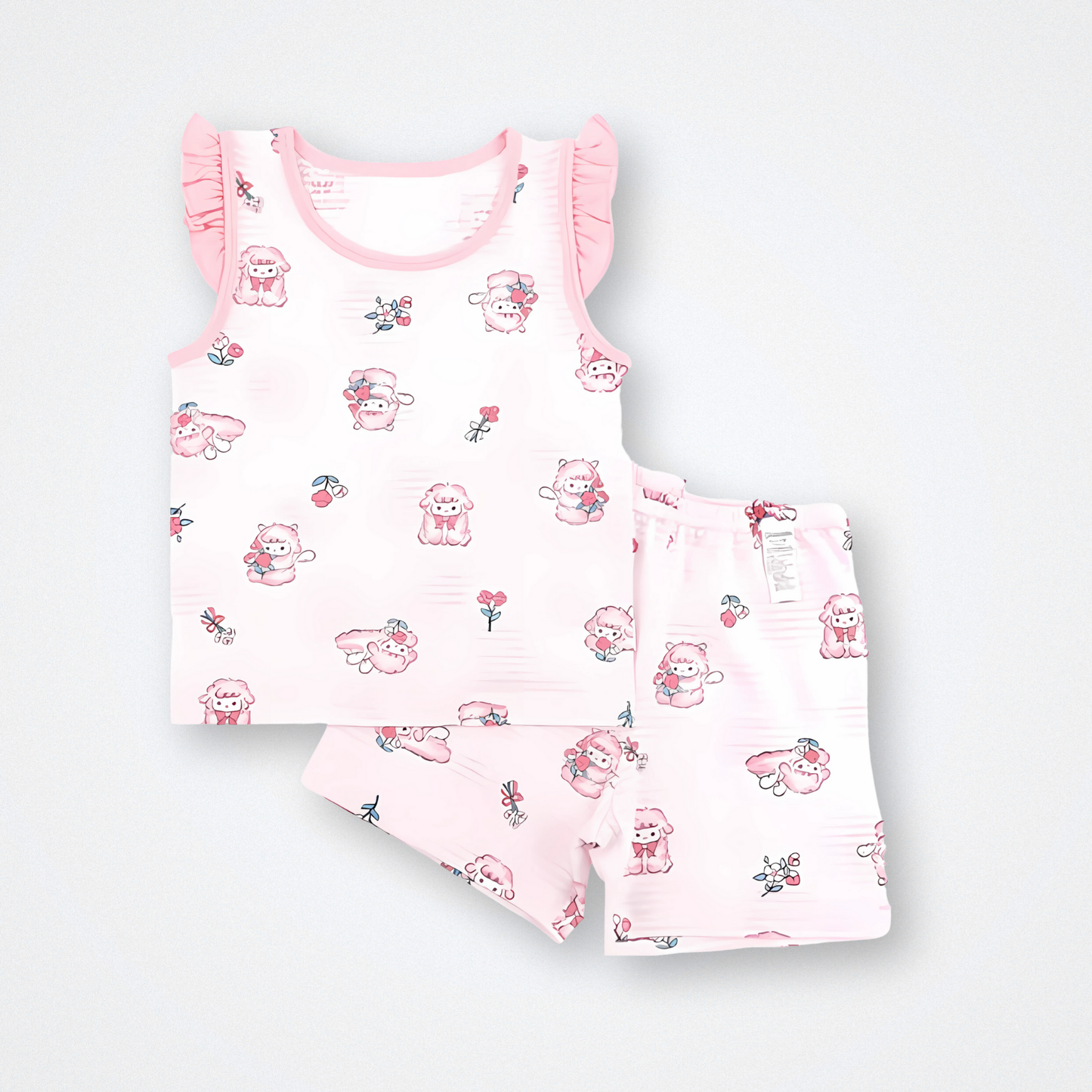 Little Lamb Summer Knit Lounge Set