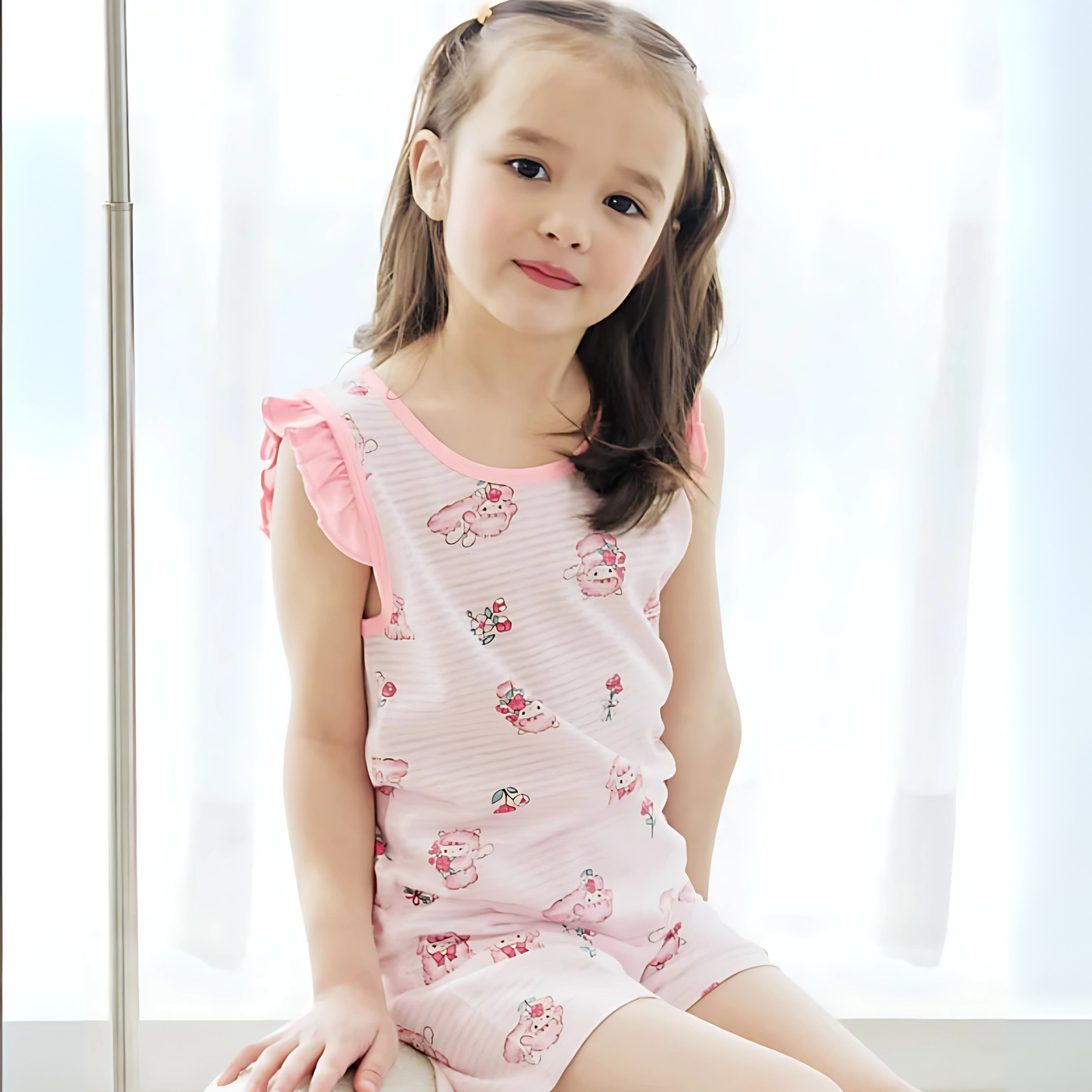 Little Lamb Summer Knit Lounge Set