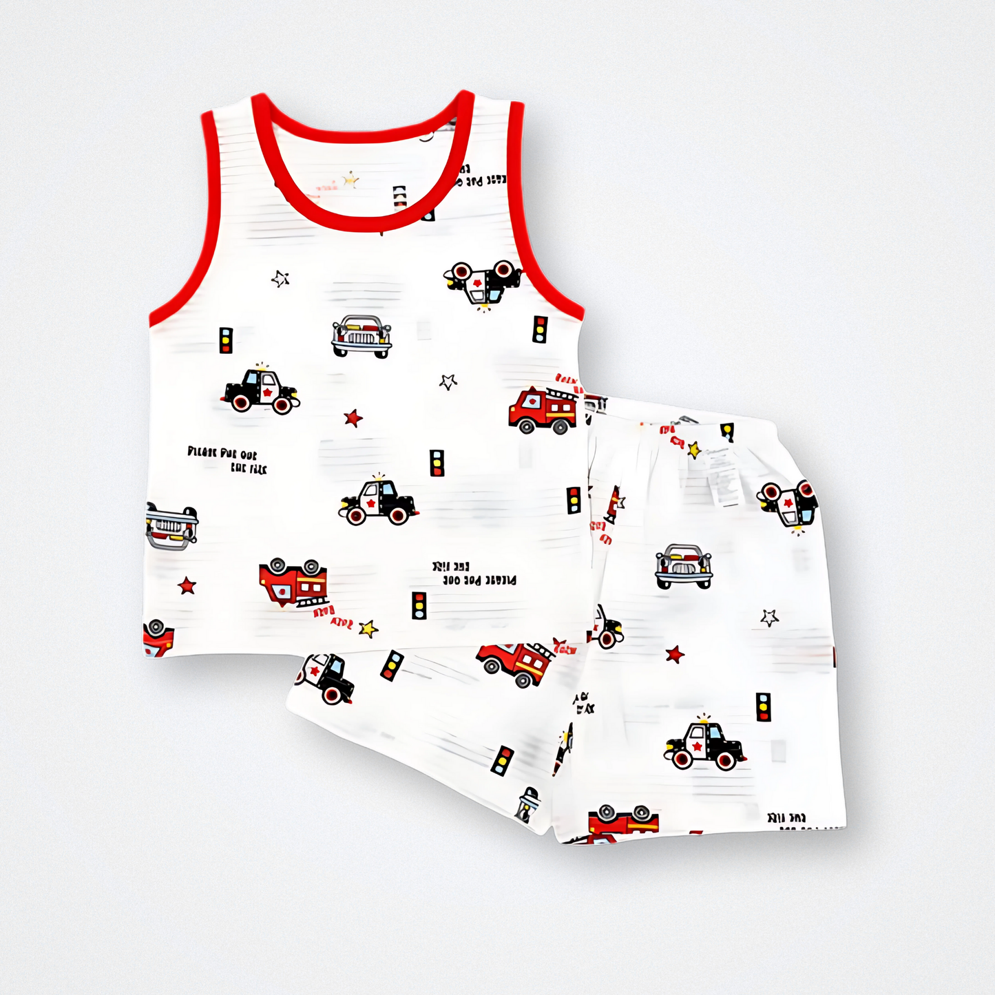 Firetruck Summer Knit Lounge Set