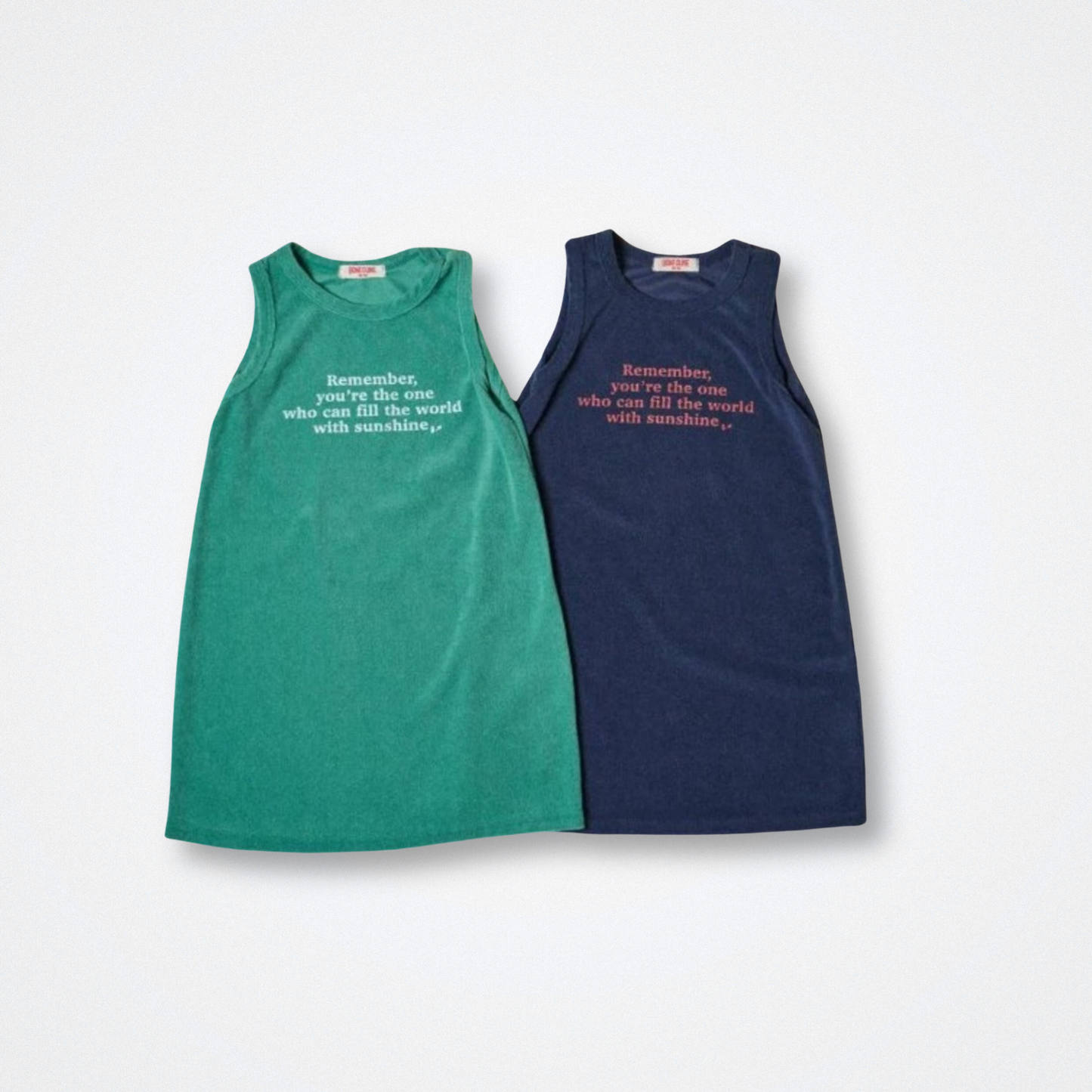 "Remember" Terry Dress