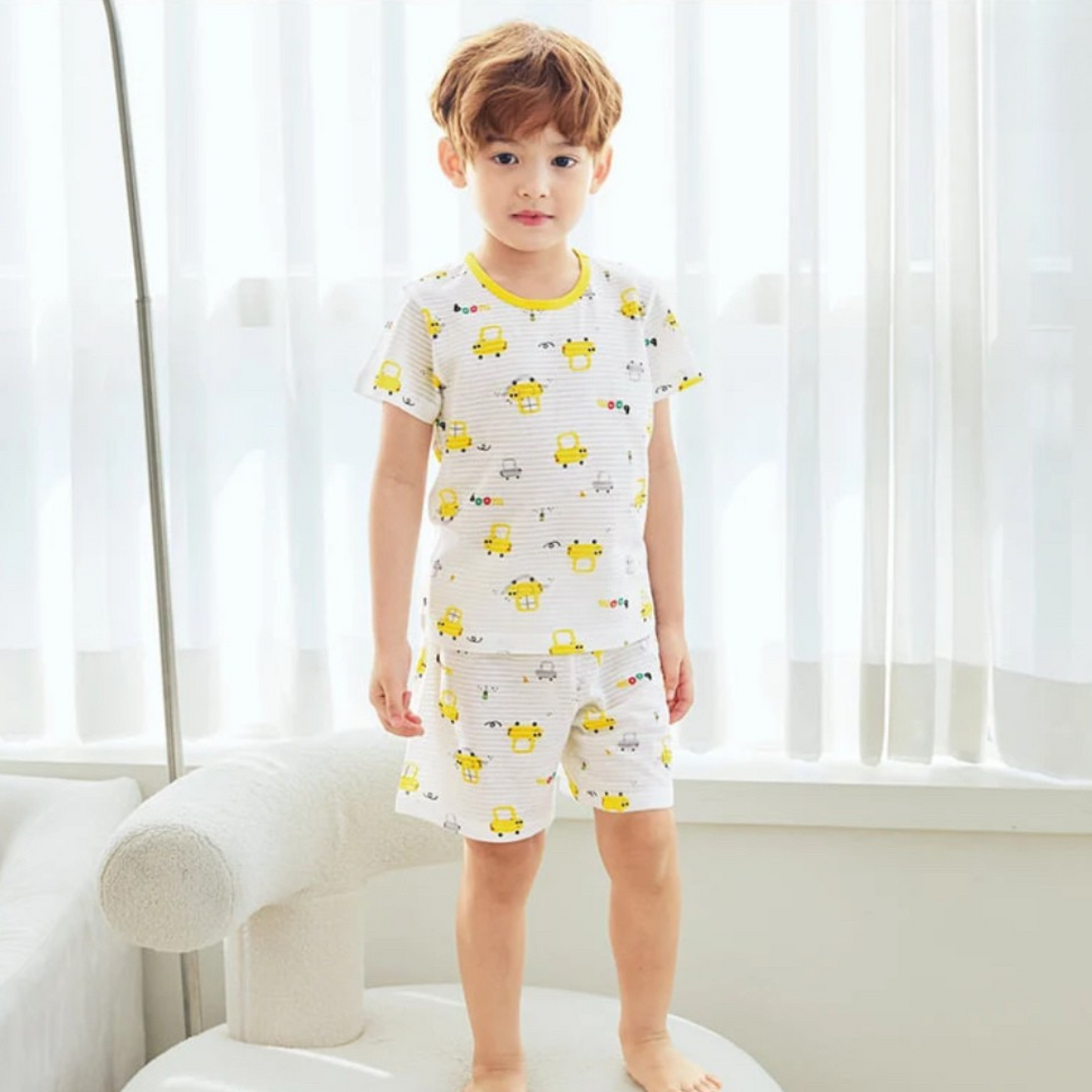 Yellow Cruiser Summer Knit Lounge Set