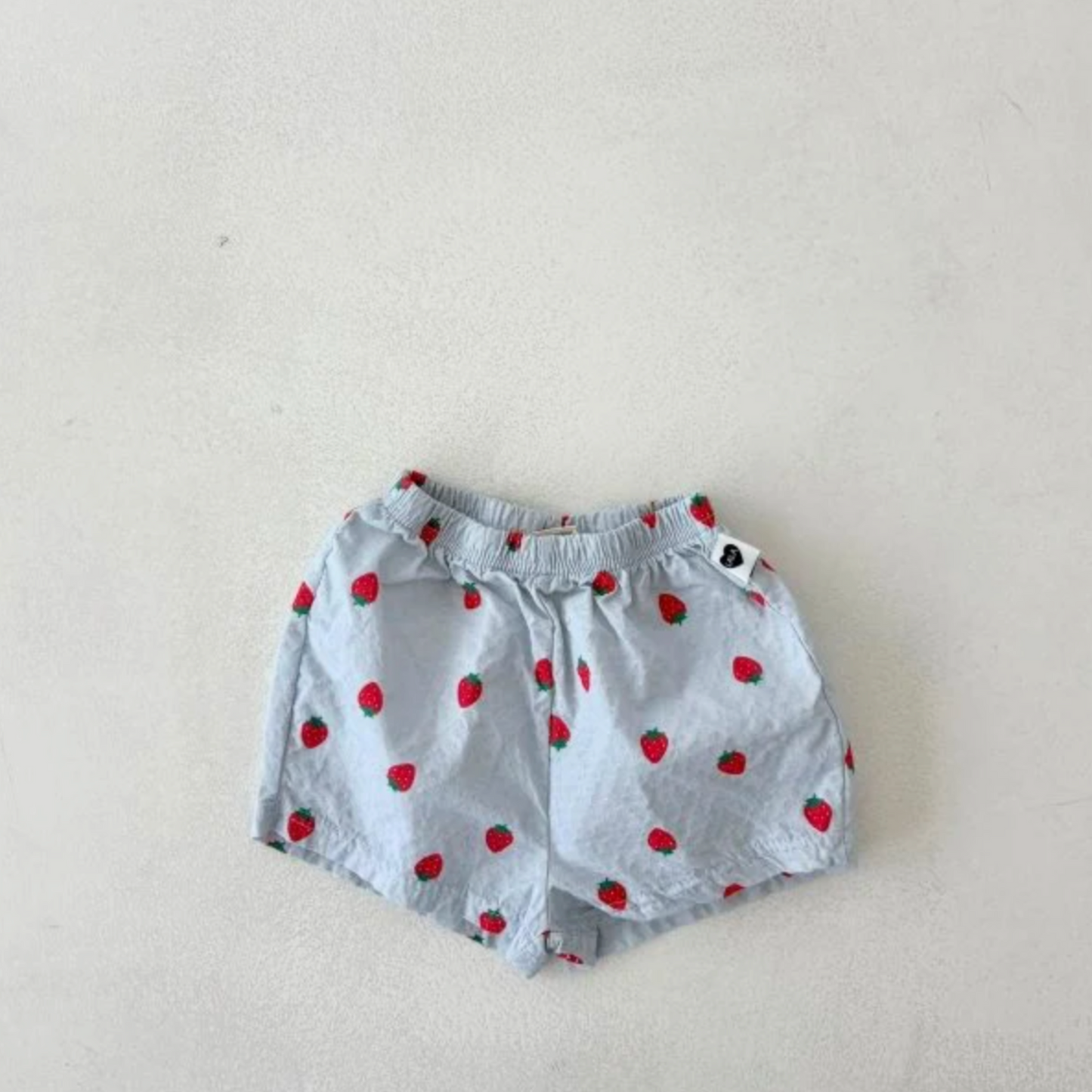 Strawberry Print Summer Shorts