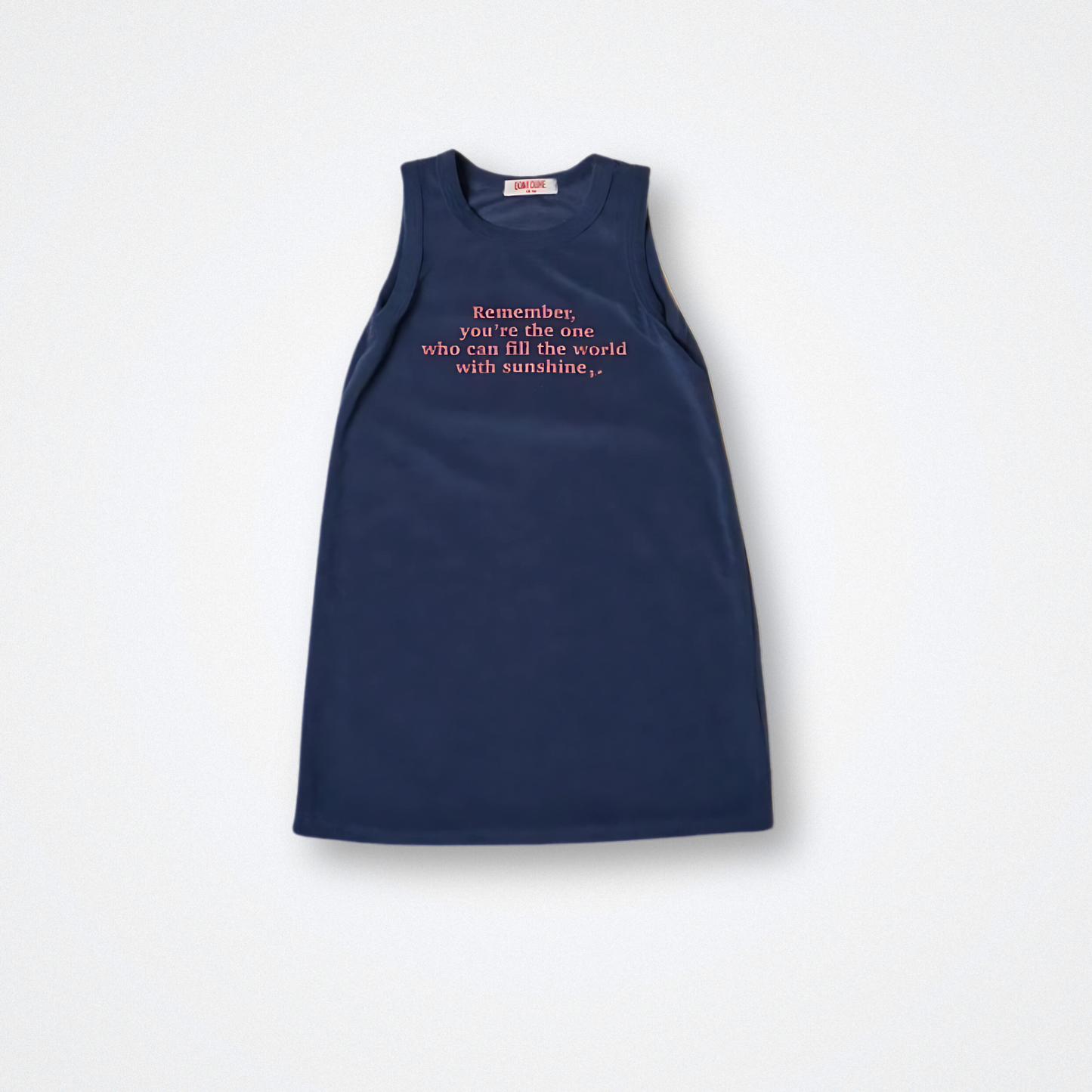 "Remember" Terry Dress