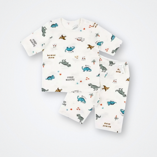 Dino Summer Knit Lounge Set