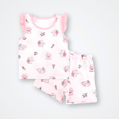 Little Lamb Summer Knit Lounge Set