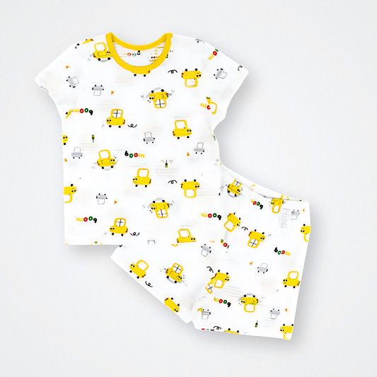 Yellow Cruiser Summer Knit Lounge Set