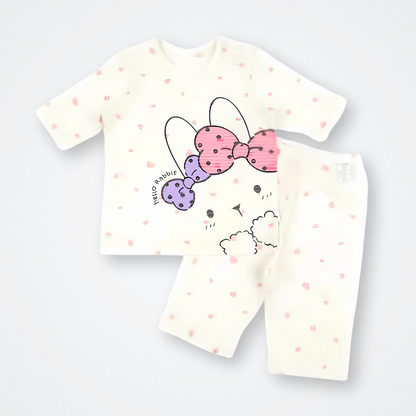 Big Bow Summer Knit Lounge Set