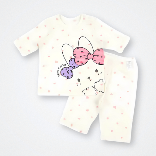 Big Bow Summer Knit Lounge Set