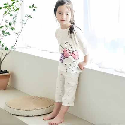 Big Bow Summer Knit Lounge Set