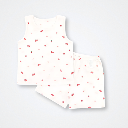 Sweet Cherry Summer Knit Lounge Set