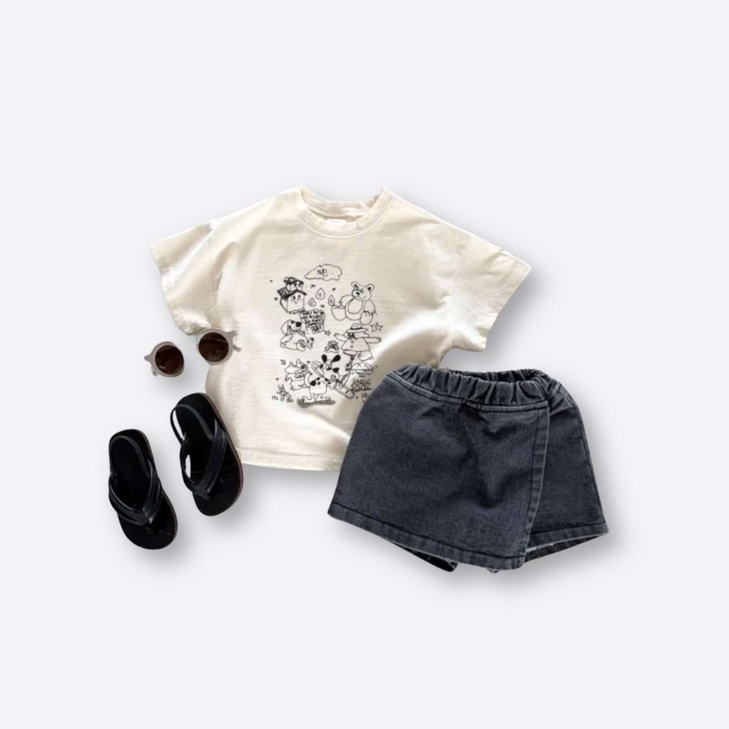 Everyday Denim Skort