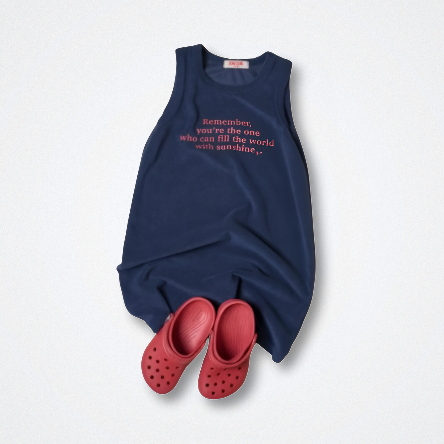 "Remember" Terry Dress