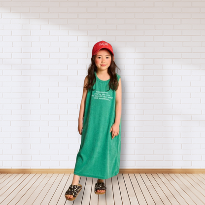 "Remember" Terry Dress